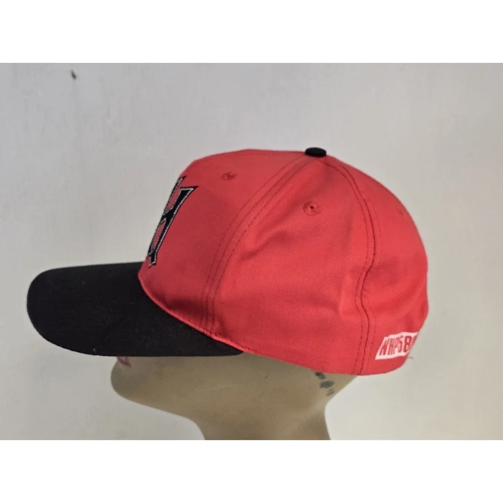 VTG‎ 90s Harrisburg Senators MilB SGA SnapBack Hat Red BLACK Minor League